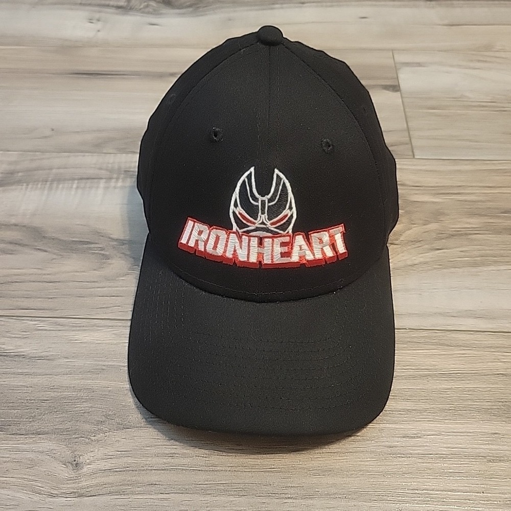 MARVEL Ironheart Hat Cap Cast + Crew Fitted Mens‎ S/M Black RARE